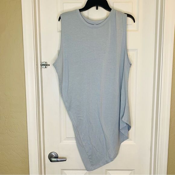 Athleta Cloudlight Restore Tank Top Blue Size 1X - Picture 1 of 9